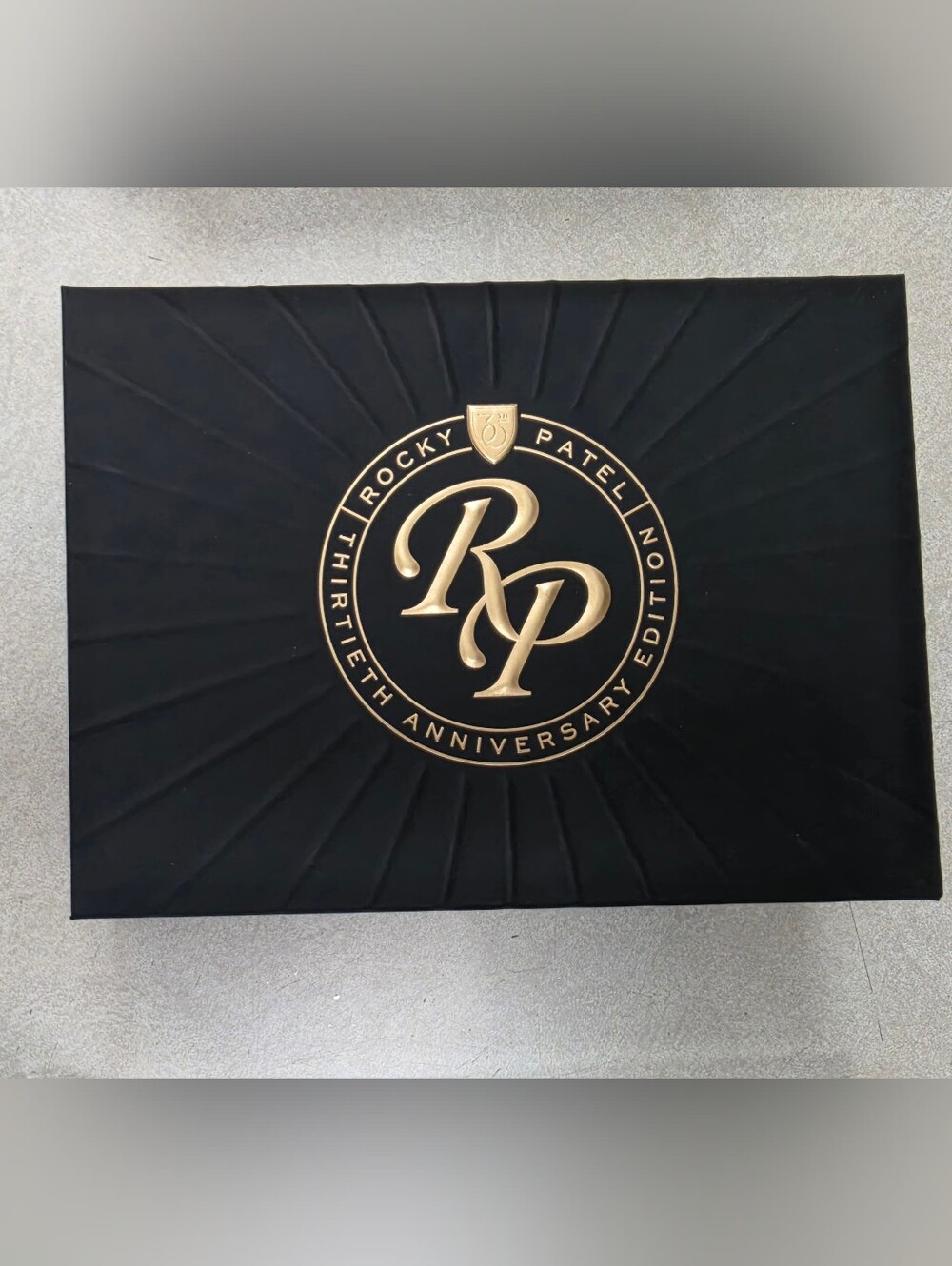 Rocky Patel Thirtieth Anniversary Robusto Empty Cigar Box Commemorating 30 Years